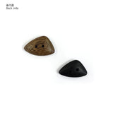 Wood Button, Triangle