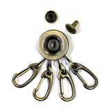 INAZUMA, Metal Clip Hook for Key Case