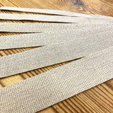INAZUMA, Linen Tape, 2.5cm width ( BT-253 ), Price per 0.1m, Minimum order is 0.3m~
