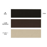 INAZUMA, Acrylic Tape, 3.8cm width ( BT-382 ), Price per 0.1m, Minimum order is 0.3m~
