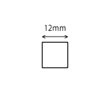 [20%OFF /  SALE ] Square Paper Templates for English Paper Piecing (12mm), 1000 pieces (with Free instruction)