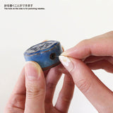 [ Cohana ] Awaji Kawara Magnetic Needle Rest with Needle Polisher