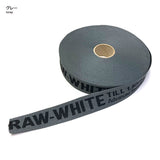 English Tape, 2.4cm width, Price per is 0.1m, Minimum order 0.3m~