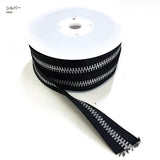 Tape with Zipper Pattern, 2.5cm width, Price is per 0.1m