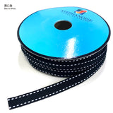 Ribbon Tape with Dotted Lines, 1cm width, Price per is 0.1m