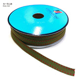 Ribbon Tape with Dotted Lines, 1cm width, Price per is 0.1m