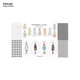 COSMO, Charm Kit for "100 Girls Style Book, Fashionable Dress-up"
