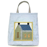 [50% OFF / SALE] School House Bag ( NO instruction) in "Your First Patchwork, Yoko Saito's Traditional Patterns"
