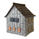 3D House with Yellow Windows (WITH Japanese instruction and pattern)
