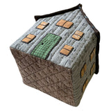 3D House with Yellow Windows (WITH Japanese instruction and pattern)