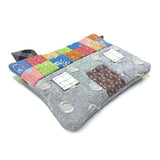 House Pouch with Squares