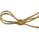 Wrinkled Waxed Cord, Medium thick, 0.3cm diameter, price is per 0.1m