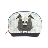 Pouch with Lovely Dog Mocha
