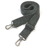 Linen Blend Acrylic Shoulder, 2.5 cm width
