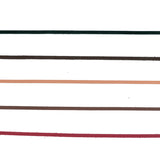 Joint, Tanned Round Leather String, 3mm width, 90cm length（JTT-K32）