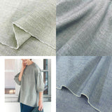 web20220526-02, Organic Cotton Mini Herringbone, Price per 0.1m, Minimum order is 0.1m~ | Fabric