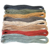 Wrinkled Waxed Cord, Thin, 2mm diameter