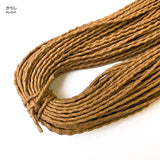 Wrinkled Waxed Cord, Thin, 2mm diameter
