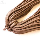 Wrinkled Waxed Cord, Thick, 0.4cm diameter