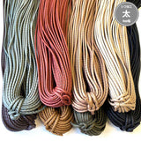 Wrinkled Waxed Cord, Thick, 0.4cm diameter