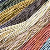 Wrinkled Waxed Cord, Thick, 0.4cm diameter