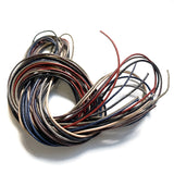 7 Color Waxed Cord Set, Ultra-thin, 1m cut each