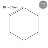 [ 20%OFF / SALE ] Hexagon Paper Templates for English Paper Piecing, 10mm-26mm