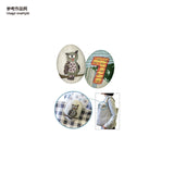 Clover, Brooch Set with Button for Covering