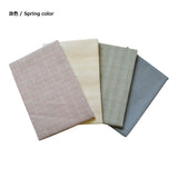 4 Pre-dyed Woven Fabic Set