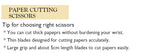 Spring Scissors 12cm (Thread Cutter)