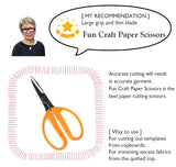 Spring Scissors 12cm (Thread Cutter)